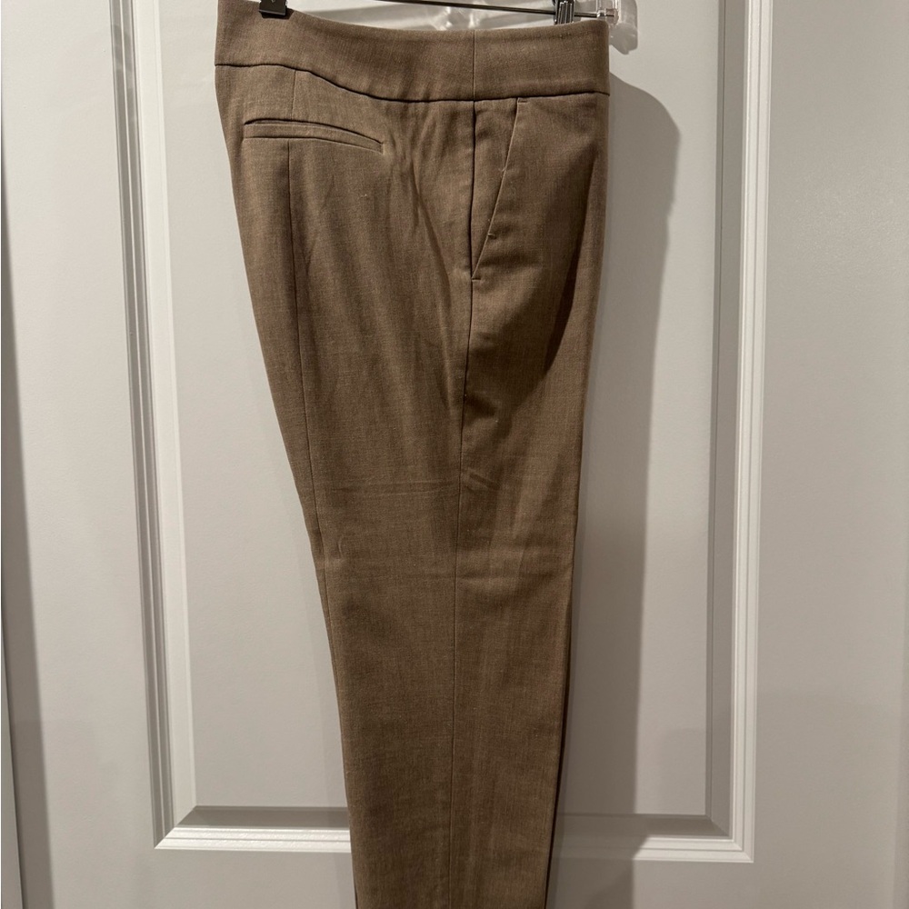 Ann Taylor Tan Straight Leg Pants